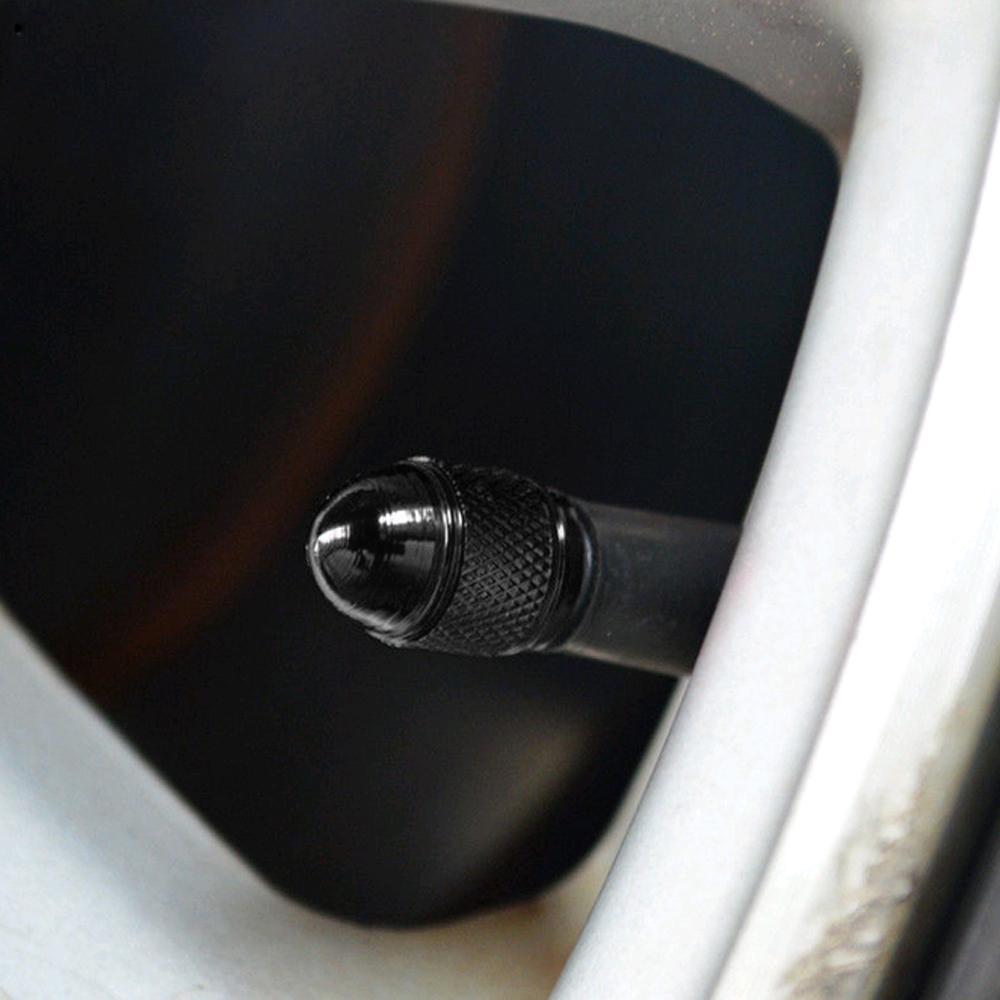 4x алюминиевые пули автомобильные воздушные порты крышки обода шины клапан стержня колеса аксессуары автотюнинг внешние детали универсальные продукты