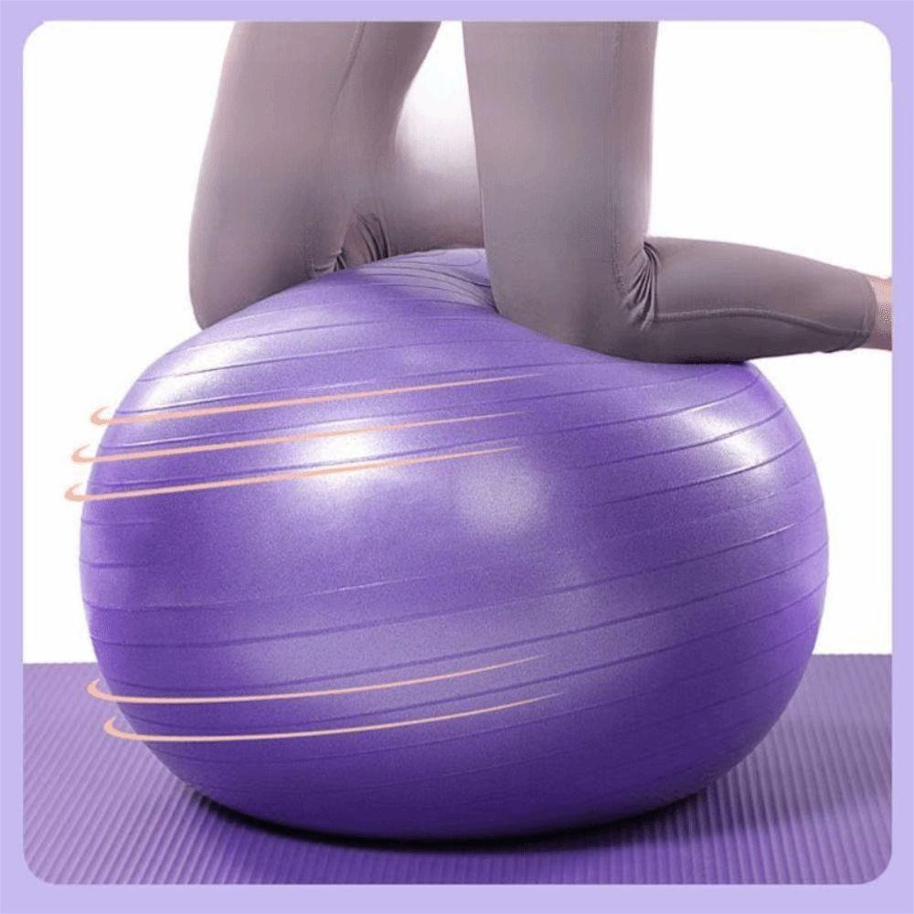 Anti-Burst Fitness Balls Thickened Exercise Ball Honeycomb Balls Balance Ball Home Gym