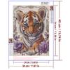 5d DIY Алмазная картина вышивка крестом животное маленький тигр алмазная вышивка мозаика полный круглый дрель домашний декор