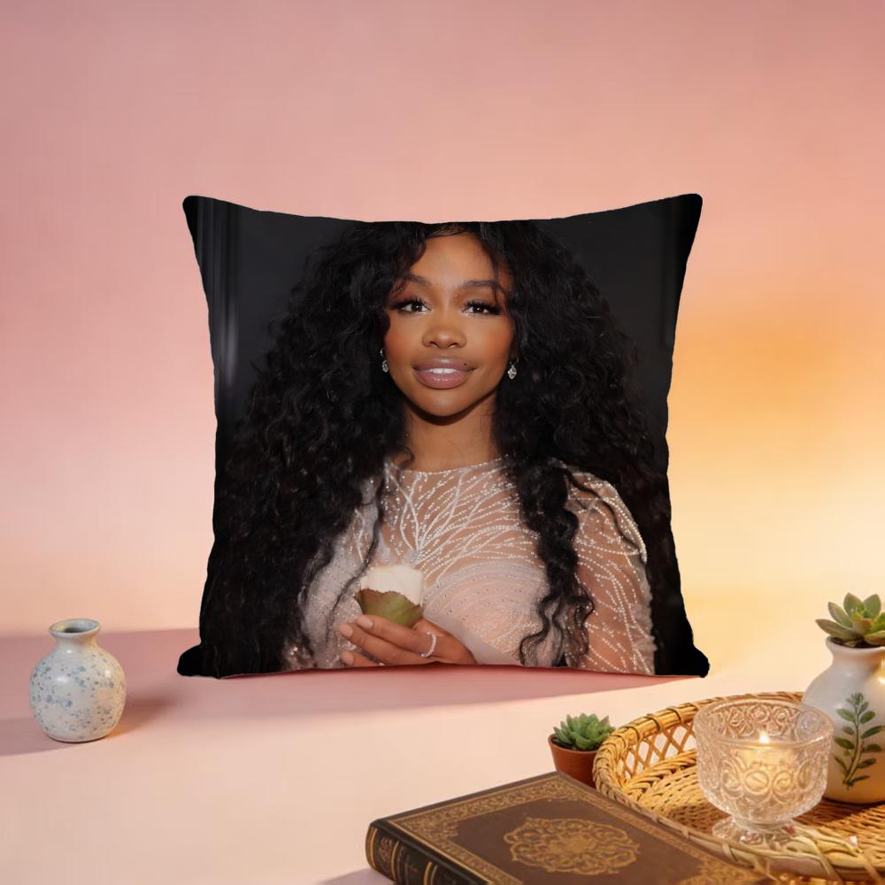 Hot SSZAable Cushion Cover Premium SkinFriendly Pillow Case MultiPurpose for Home Office Travel