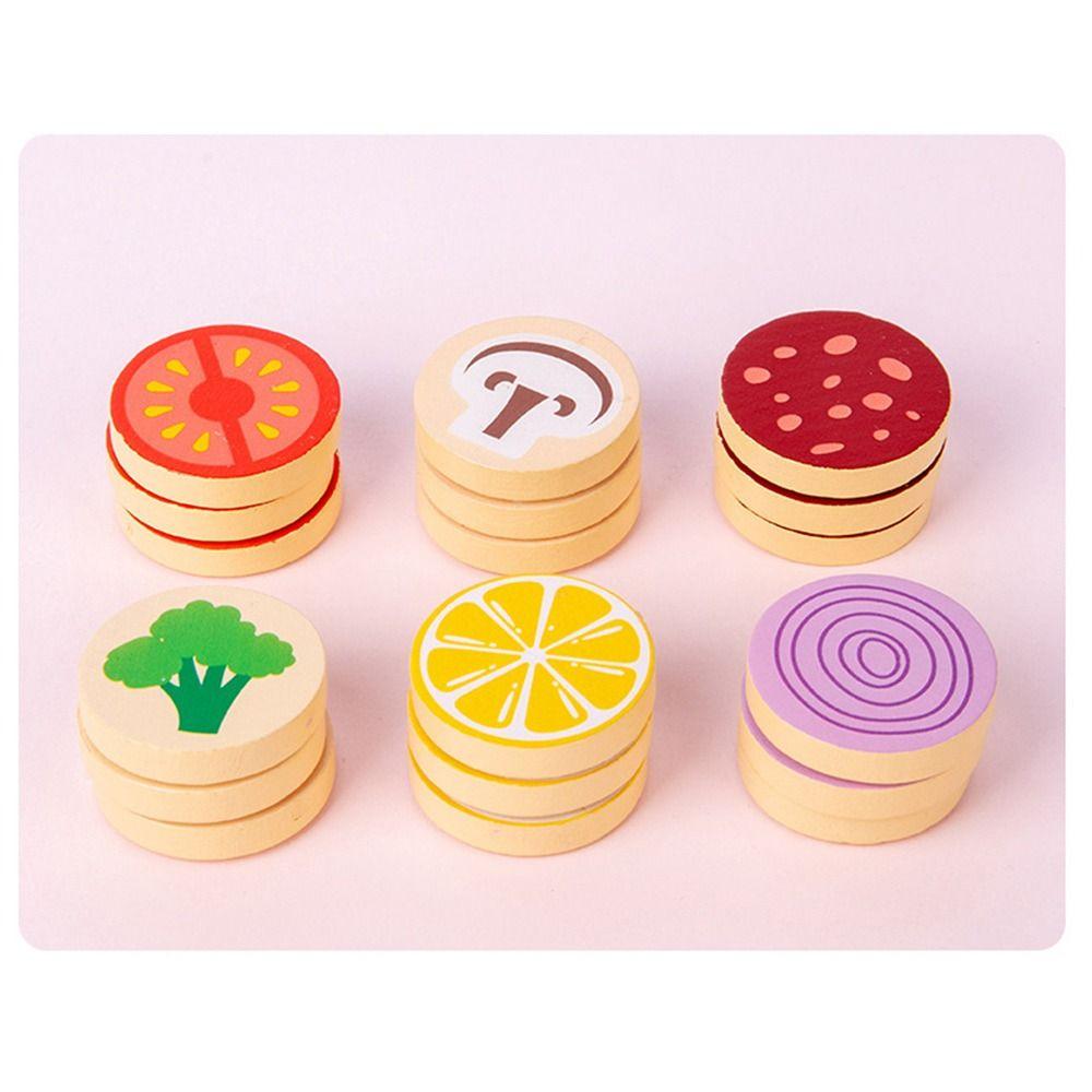 Cartoon Pizza Simulation Pizza Oven Toys Multicolor Playing Kitchen Toys Game