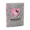 Sanrio Loose-Leaf Binder (Monotone Animal) Hello Kitty PP Paper B5 Size 26-Hole Compatible 071501