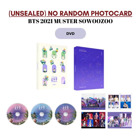 BTS Незапечатанные неслучайные фотокарточки «Master Sowoozoo 2021»