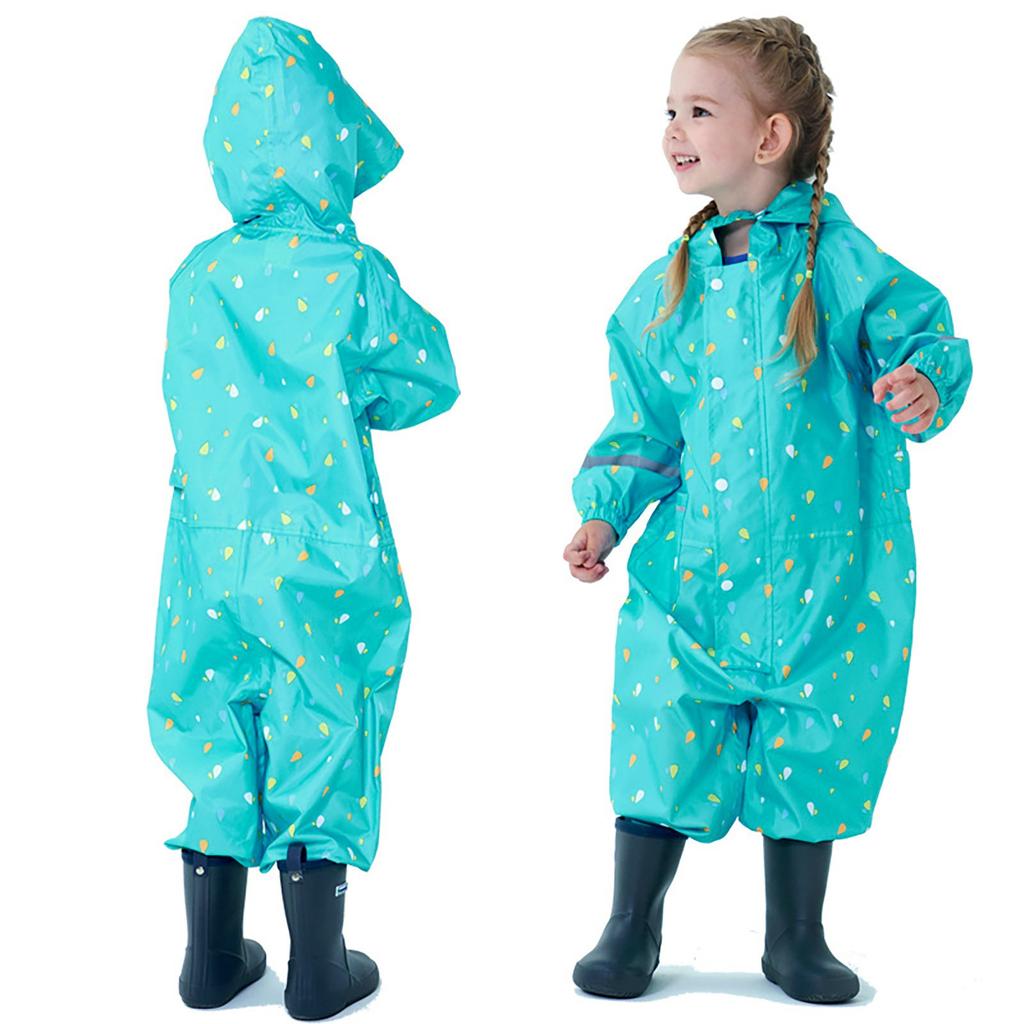 Детская куртка унисекс с капюшоном, ветрозащитный и водонепроницаемый плащ для девочек и мальчиков, маска
