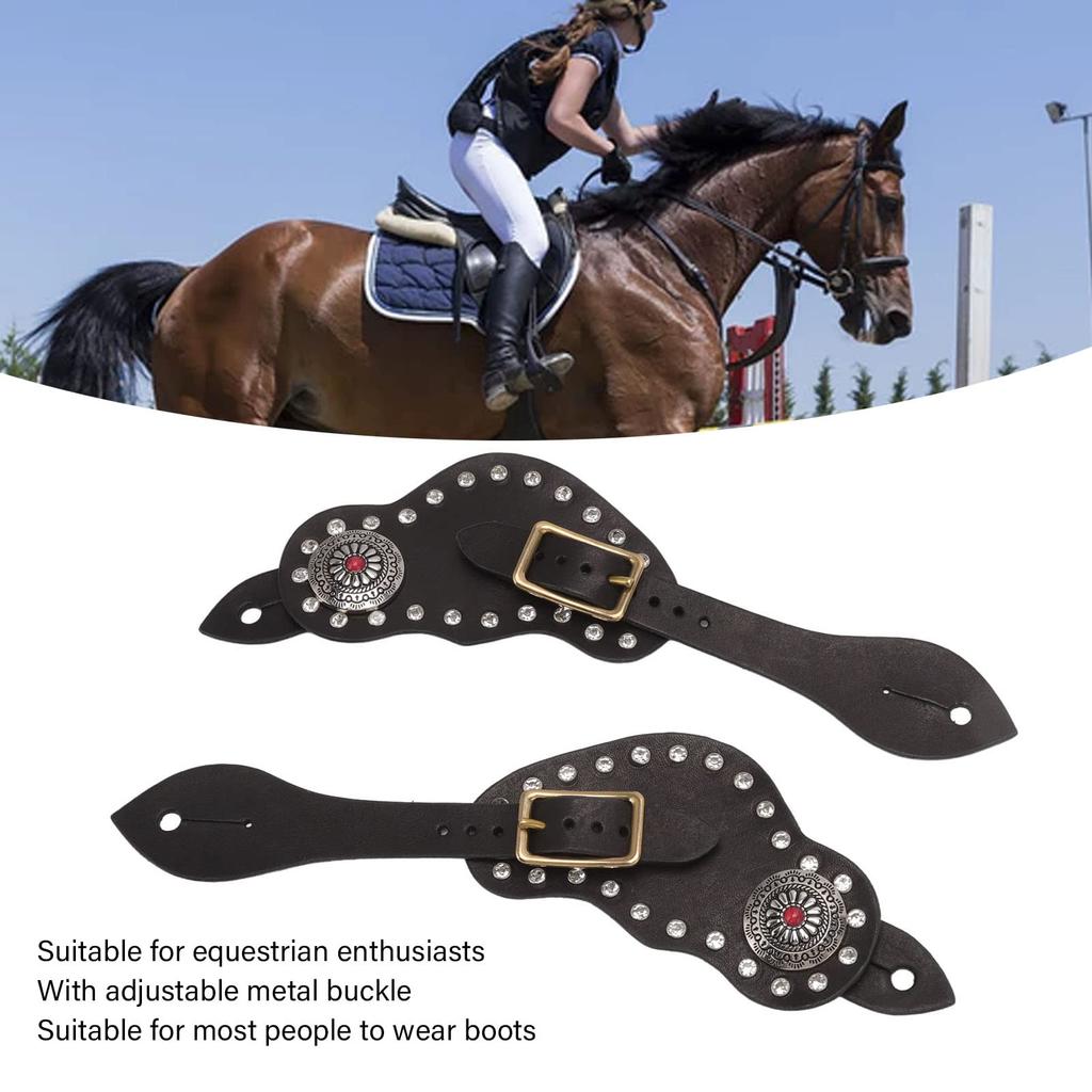 1 пара ремней для шпор, ремень для шпор для верховой езды, регулируемый ремень для шпор для верховой езды, защитное снаряжение для верховой езды, аксессуары для верховой езды