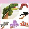 New Ocean Animal Plush Puppet Toy For Toddlers Interactive Shark And Turtle Hand Puppets Perfect Gift For Children Characters)