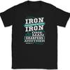 Iron Sharpens Iron T-Shirt Christian Worship Praise Jesus God Bible Tee