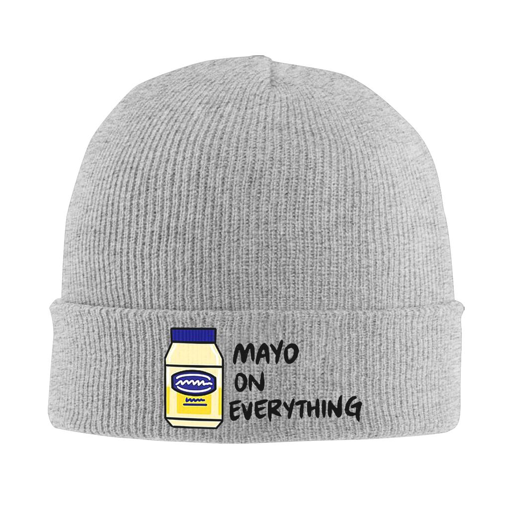 Купальник (Майонез) На все теплые вязаные шапки Зимние вязаные шапки-бини Шапки-бини Шапки в стиле хип-хоп для унисекс