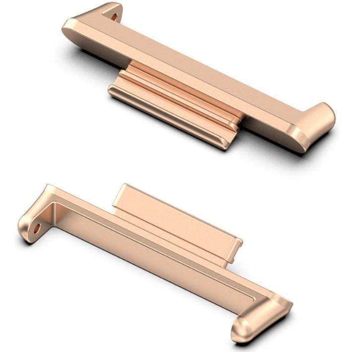 2x Adapter Strap Connector for Huawei Watch Fit 2, Rose Gold