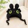 Sunflower Small Pet Plush Crochet Hat Adjustable Ties Hamster Knitted Hat  Daily Dressing-Up