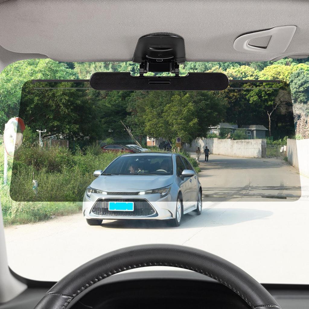 Антибликовый козырек для автомобиля Блок от солнца Расширитель козырька автомобиля Поляризационный блок Защита от УФ-излучения Защита от солнца День и ночь Защита от солнца