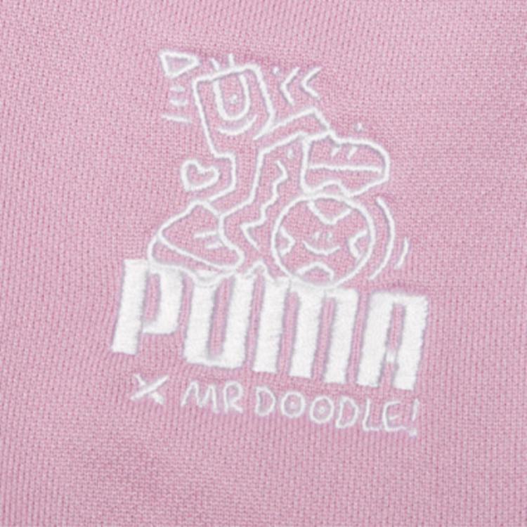 PUMA X Mr. Doodle Knitted Sweatpants Women's Light Purple 598655-87
