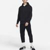 Nike Спортивная одежда с вышитым логотипом, однотонная мужская толстовка с капюшоном, черные DA0024-010