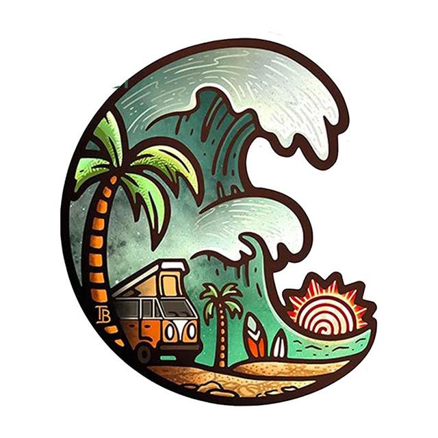 V1441#For Vanlife Sticker On The Car Vinyl Decal Waterproof Decoration Car Stickers