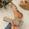 New Flat-bottomed Slippers Fashionable Large-size Slippers Casual Open-toed Beach Slippers Women's Outer Wear