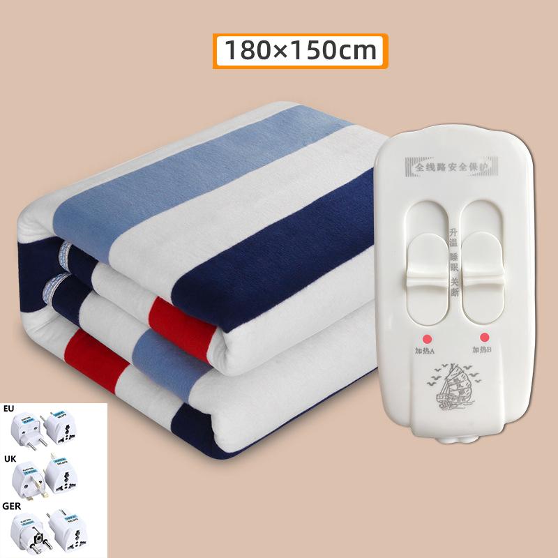 Электрическое одеяло 220, более толстое одеяло с подогревом, матрас с термостатом, одеяло с электрическим подогревом, зимнее теплое одеяло с электрическим подогревом, мягкое