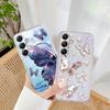 Butterfly Flower Soft Transparent Silicon Case For Samsung A55 A35 M35 M34 S24 Xiaomi Redmi Note 13 Pro 13C Poco M6 Camera Shockproof Protective Cover