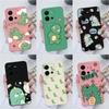 For Vivo V9 V19 V20 V21E V23E V25E V27 Pro Z1 Pro Z3 Z5X Case Cover Cute Fashion Camera Protection Soft Liquid Silicone Dinosaur For Vivo Bumper Shell