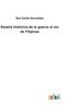 Книга Resena Historica De La Guerra Al Sur De Filipinas