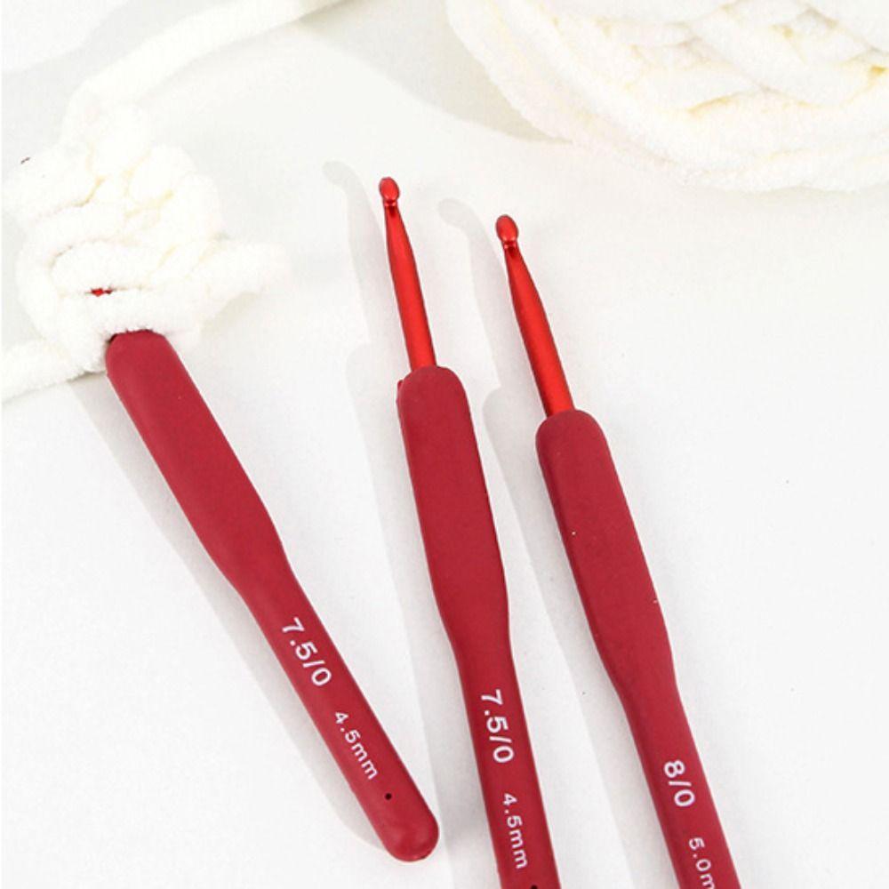 Премиальные алюминиевые крючки для вязания 2 мм-6 мм спицы для вязания спицы подарок маме