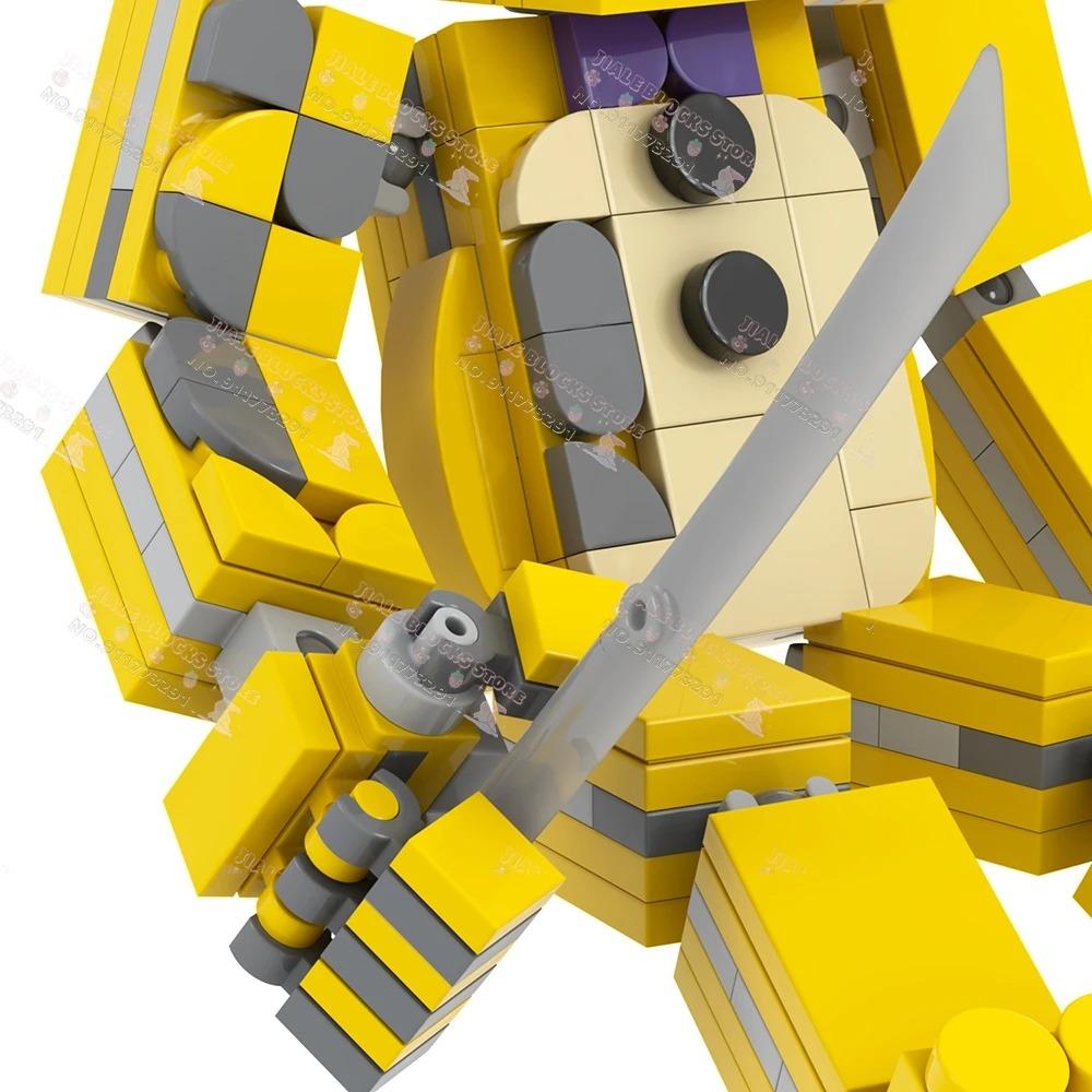 Персонажи игр ужасов MOC Строительные блоки Творческий Полуночный медведь Фигурки Украшения Модели Кирпичи Сборка Игрушки для детей
