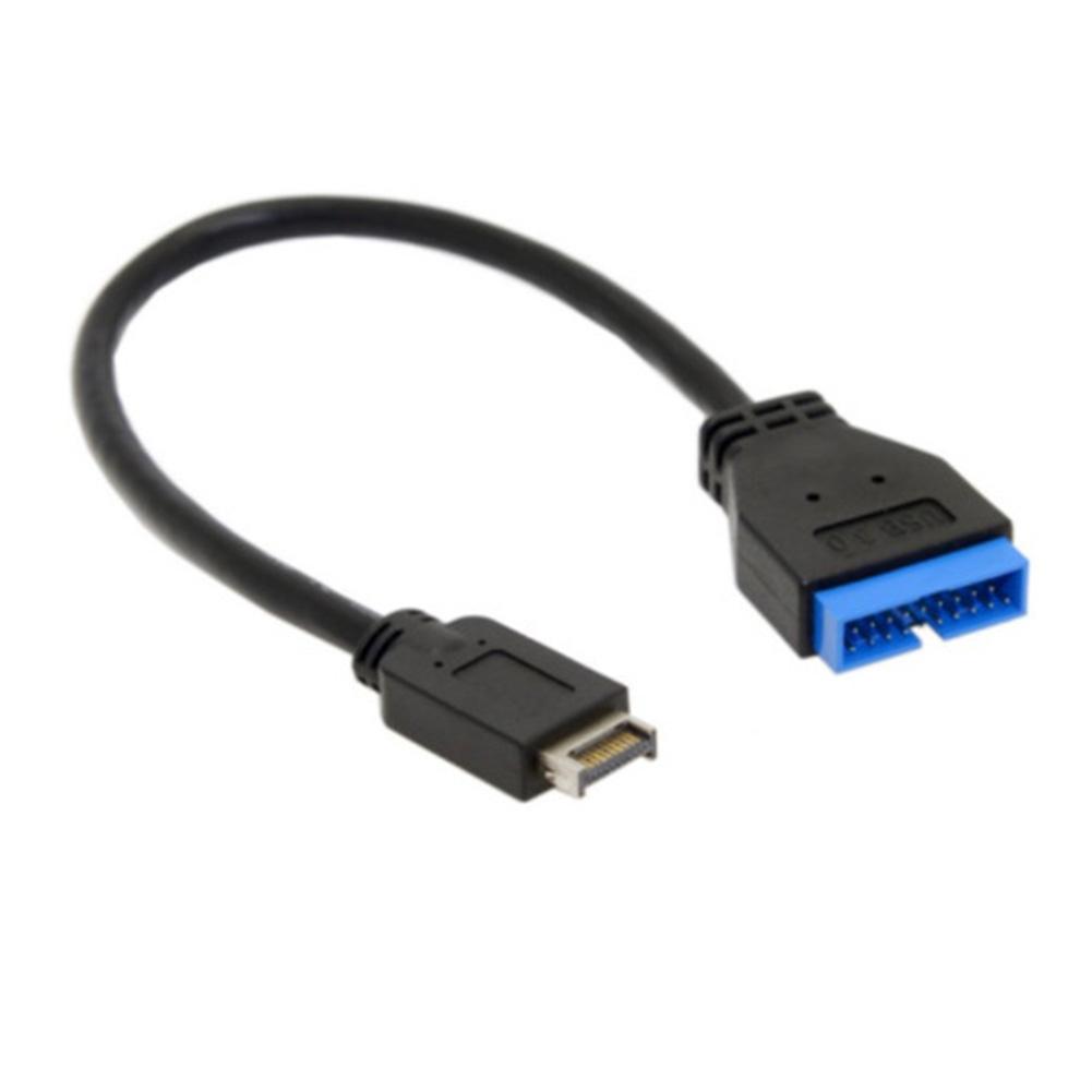 Кабель-удлинитель разъема материнской платы Замена USB 3.1 Header передней панели на USB 3.0 20-контактный кабель-удлинитель для материнских плат ASUS