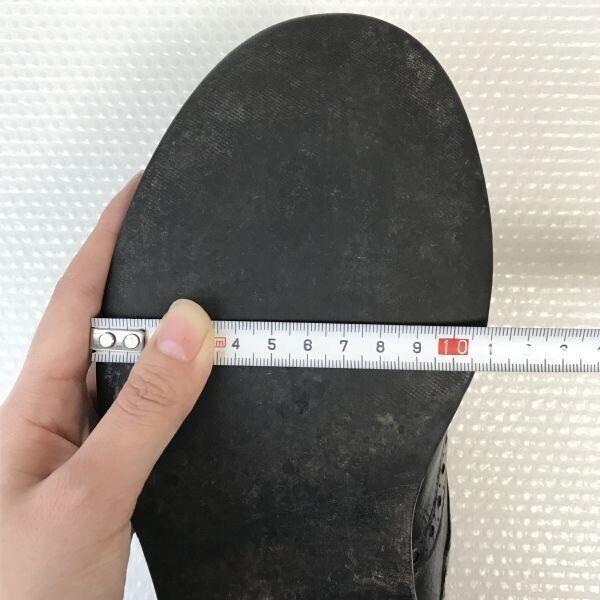 Lloyd Vintage Leather Wingtip Dress Shoes Black Size 40 6F 25.0cm Made in Germany(USED)