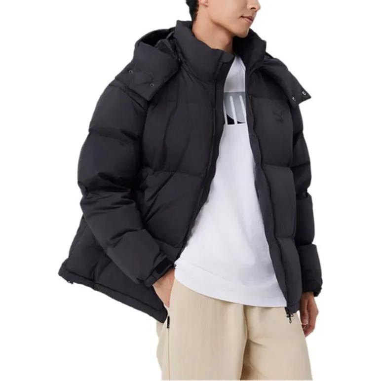 PUMA Down Jackets Unisex Black Hooded Moderate Other (Unisex) Down Jackets 674276 01