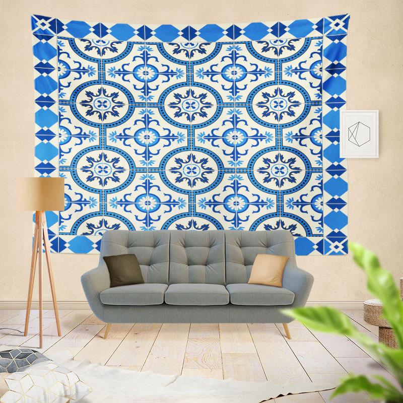 Mandala Tapestry Bedroom Decoration Painting Room Background Wall Cloth Bedhead Hanging Cloth