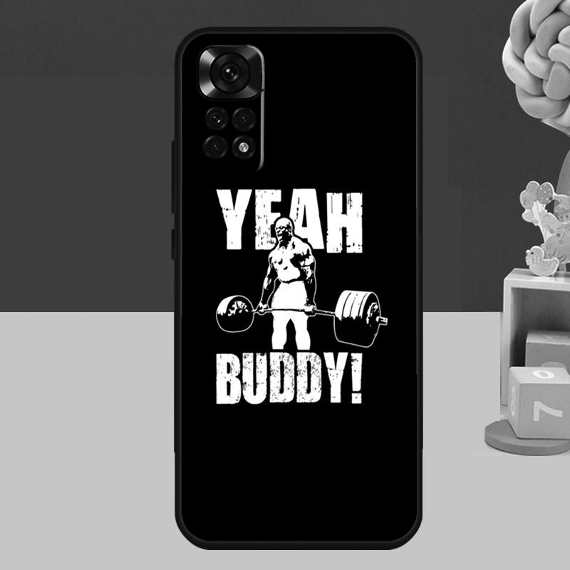 Бодибилдинг Тренажерный зал Фитнес Цитаты Чехол Для Xiaomi Redmi Note 14 13 12 10 11 15 Pro Plus Redmi 15 C 10C 12C 13C 14C Мягкая крышка
