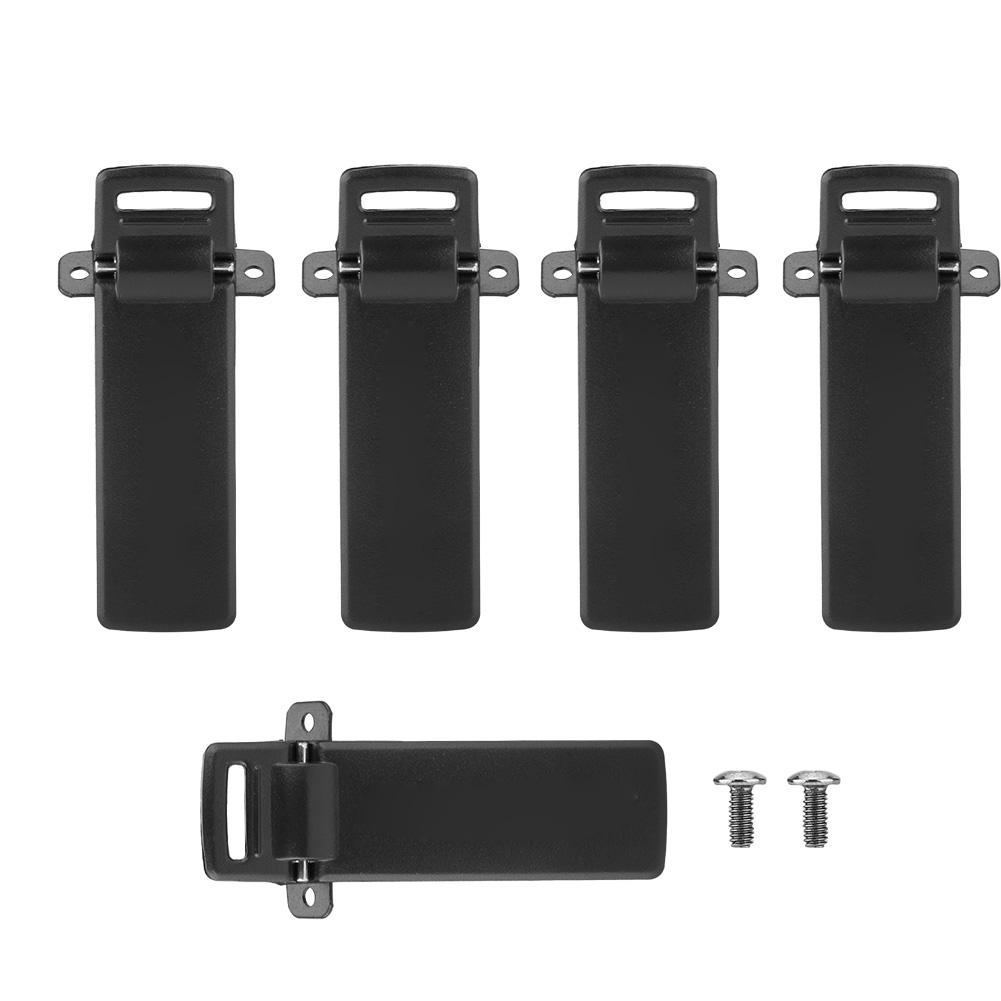 5PCS Walkie Talkie Back Clip Two Way Radio Original Waist Belt Clip for Baofeng UV-5R