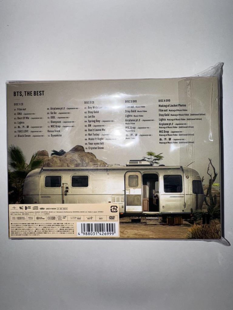 [USED] BTS, THE BEST CD with Photobook