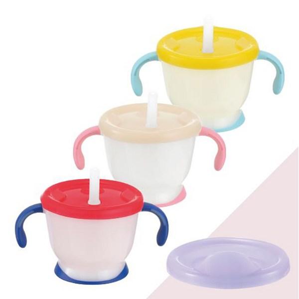 Richell AQ First Step Mug Step Up Set 150 мл, 1 комплект, темно-синий