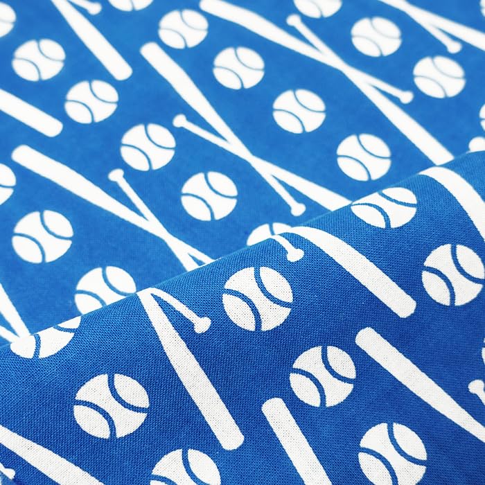 Dyeing Anbo Tenugui Authentic Dyed Cotton Tokuoka Made In Japan 35cm X 100cm "Baseball Blue" 100%