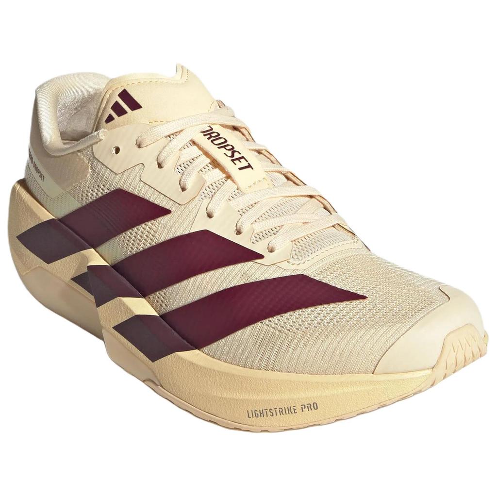 adidas Adizero Dropset Pro Тренировочные Кроссовки Легкие Универсальные Устойчивые к Скольжению Прочные С Отскоком для Тренировок и Бега Женские Кроссовки Теплый Ванильный LA3926