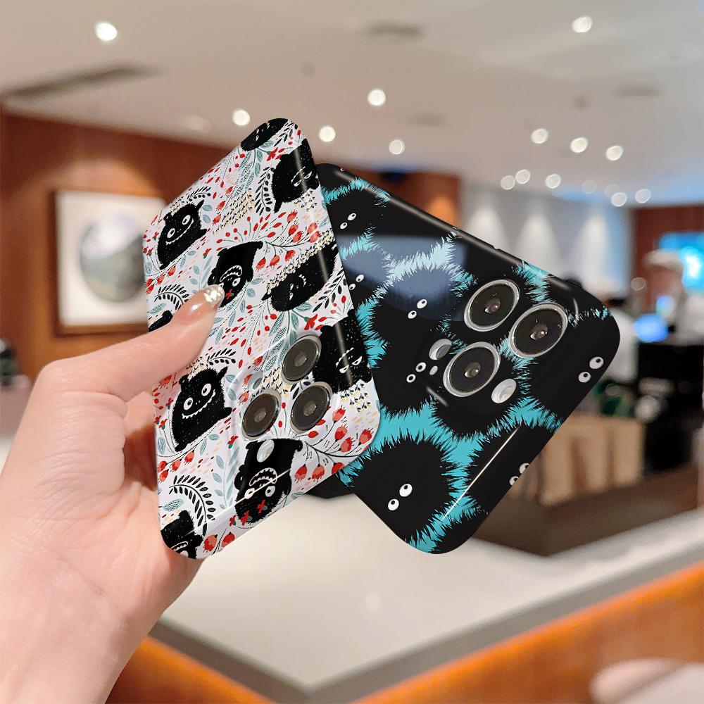 Универсальный чехол для телефона с пленкой, мультяшный модный дизайн, твердый корпус, полное покрытие камеры, противоударный защитный чехол для OPPO Realme OnePlus Infinix Tecno