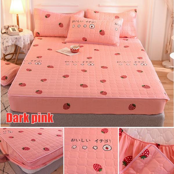 Модный 100% хлопок, толстый наматрасник, наматрасник, наматрасник, мягкий наматрасник, моющийся простынь, домашний текстиль