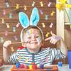 100-500 шт. Наклейки на Пасхального Кролика Рулон Милые Цветные Бумажные Наклейки с Кроликами 9 Дизайнов Узор Наклейки для Запечатывания Подарочной Упаковки