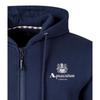 Aquascutum Mens Active Small Logo Full Zip Hoodie