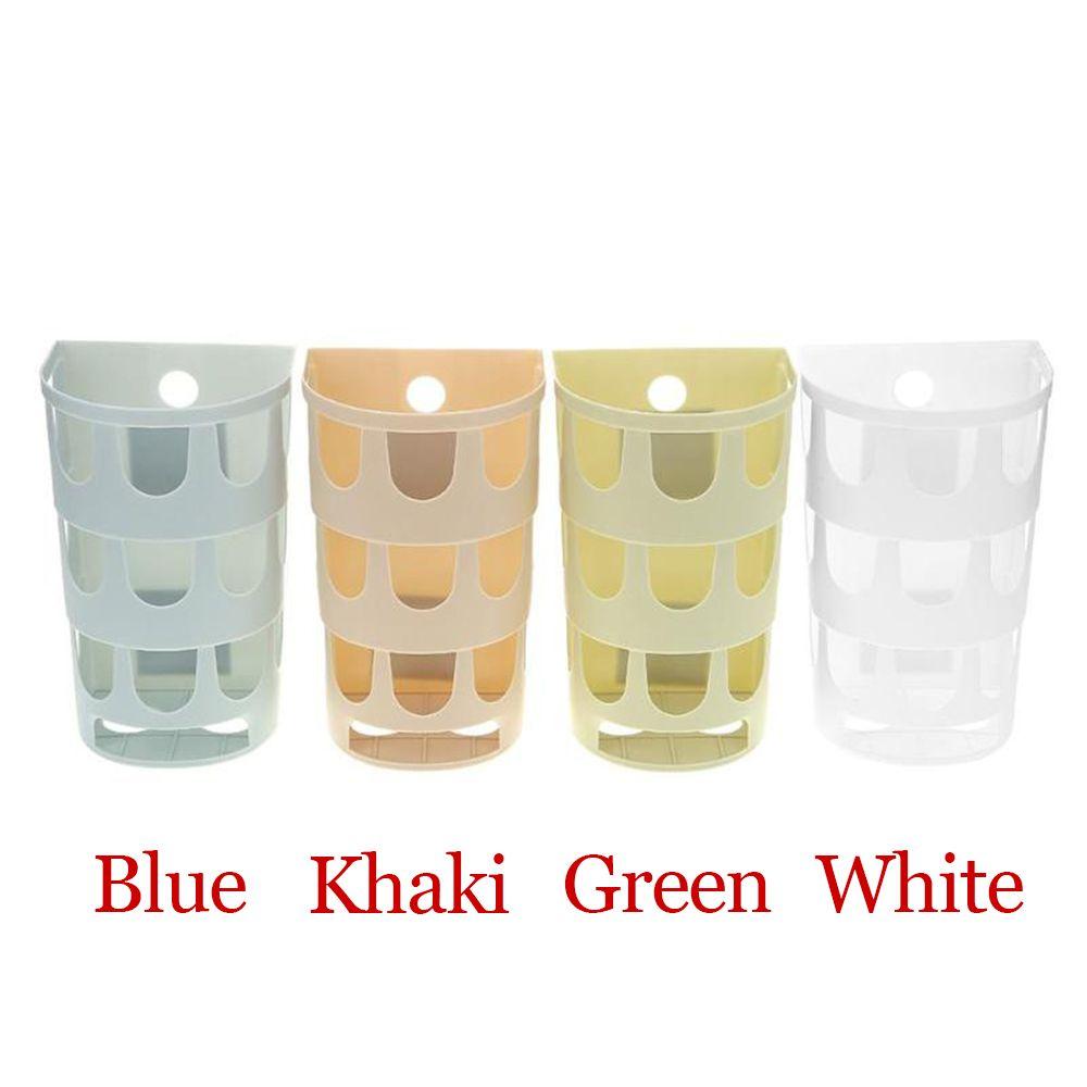 Multipurpose Sundries Rack Garbage Bags Plastic Bag Container Wall-mounted Tableware Organizer