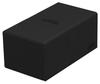 Ultimate Guard Twin Flip 'n' Tray Deck Case, 200+ Xeno Skin, Monochrome Black