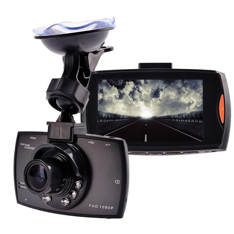 Черный 1080P HD Driving Recorder Сверхчеткий автомобильный видеорегистратор Dashcam Video Recorder