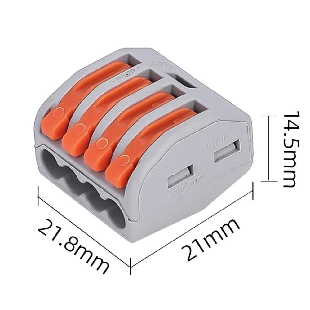 Универсальная компактная быстрая клеммная колодка Мини-компактные электрические разъемы для сращивания Электрические разъемы