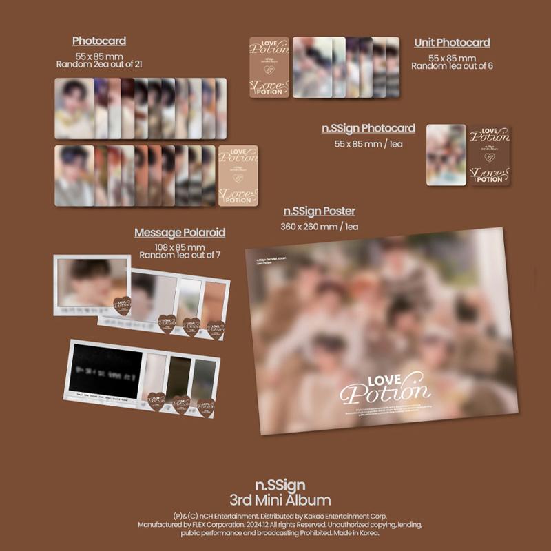 n.SSign 3-й мини-альбом «Love Potion»