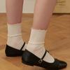 Double Ruffle Socks SC8086 8 Colors