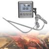 Food Thermometer Digital Dual Probe Kitchen Meat BBQ Thermometer Waterproof Cooking Tools