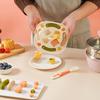 Форма для детского прикорма, для приготовления на пару, пищевой класс, термостойкий инструмент, форма кошачьей лапки, форма для рисовых лепешек, форма для приготовления на пару мороженого