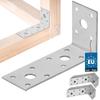 KOTARBAU® Carpenter's Angle Construction Connector Stainless Steel Galvanized 100 x 50 x 35 MM Set of 25 PCS