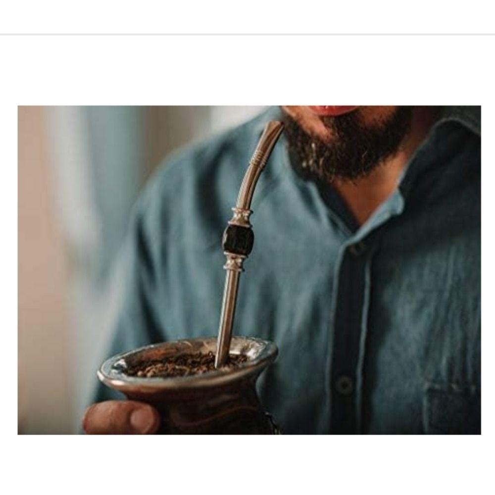 С щеткой для очистки Фильтр Соломенная ложка Листовая ложка из нержавеющей стали Офис