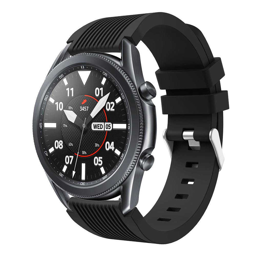 Ремешок для часов 22 мм силиконовый ремешок для Samsung Galaxy Watch 3 45 мм сменный ремешок для часов Samsung Galaxy Watch 46 мм Gear S3